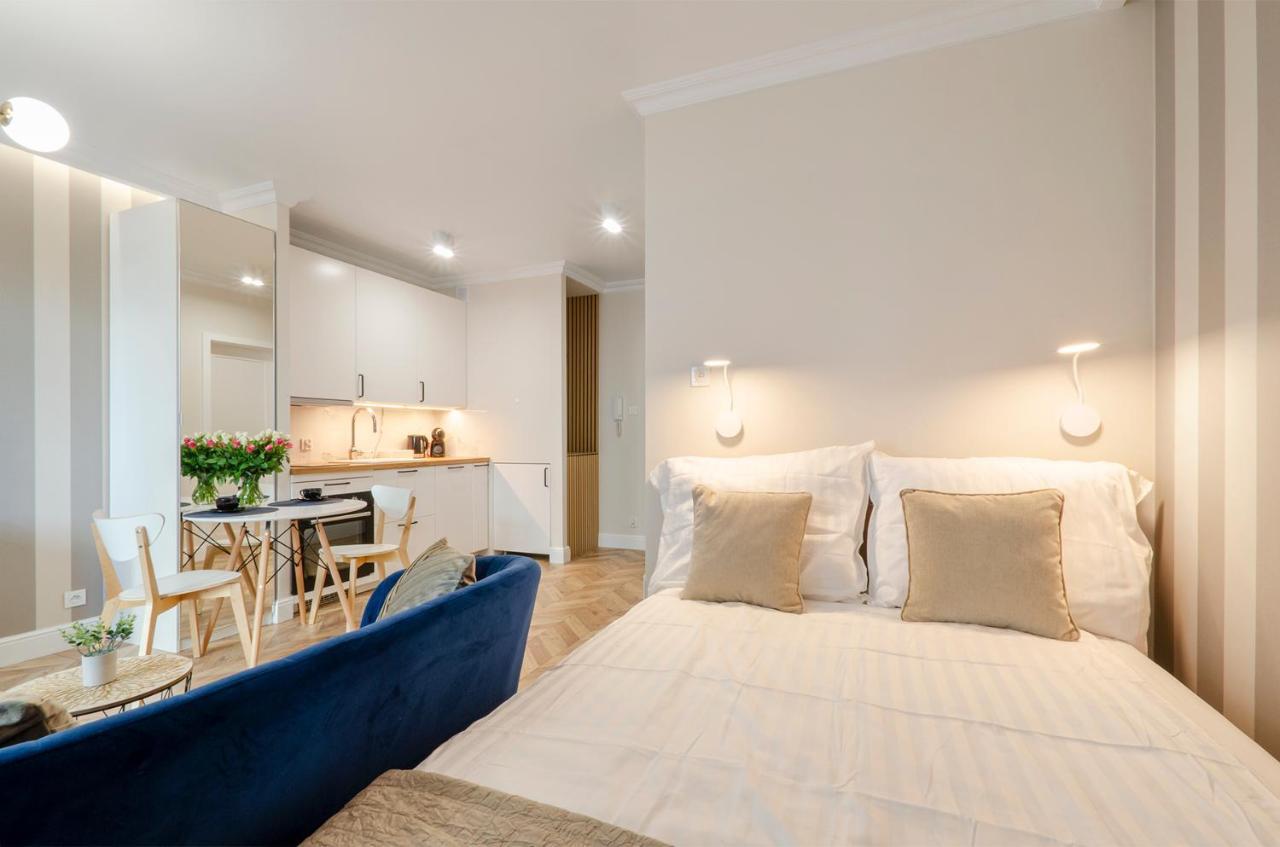 Sky Home- Blue Apartament -Manufaktura, Bezplatny Parking, Klima, Dostep Na Kod วูดช์ ภายนอก รูปภาพ